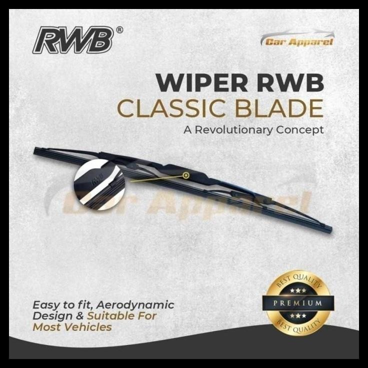 TERBARU WIPER RWB CLASSIC MAZDA VANTREND HYBRID / WINDSHIELD MAZDA VANTREND 