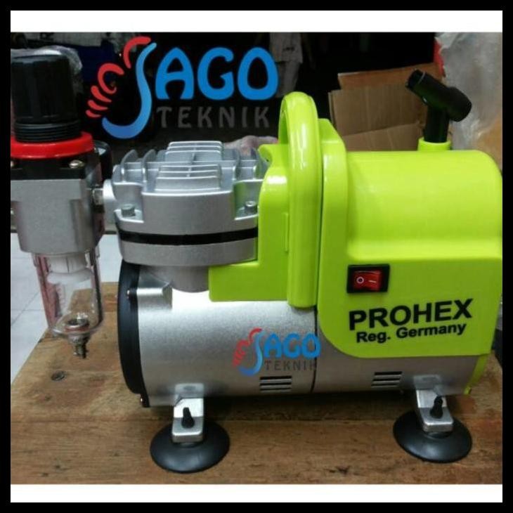 TERMURAH KOMPRESOR MINI PROHEX + AIR BRUSH EINHILL 