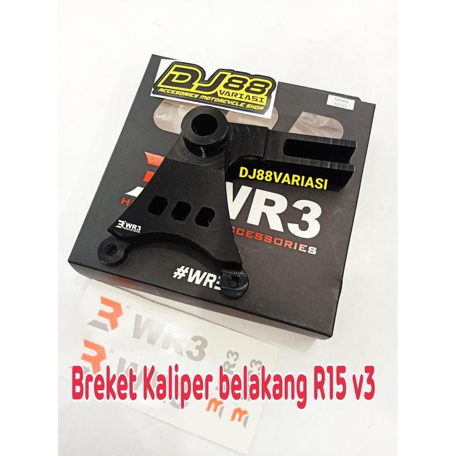 Bracket kaliper brembo R15 v3 belakang breket caliper 2piston 2p ktc