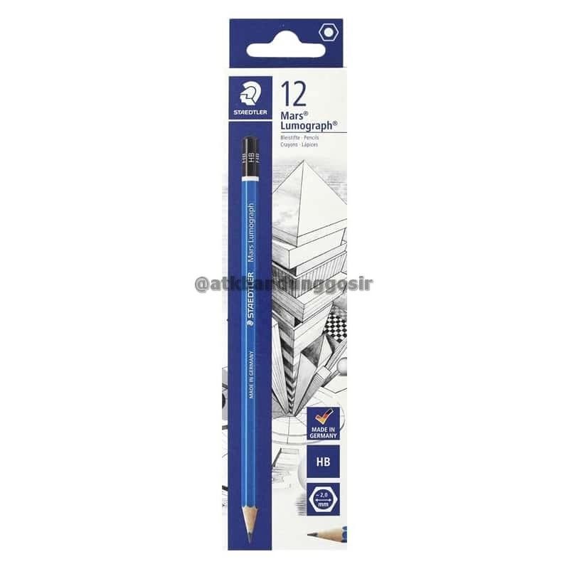 

Pensil Staedtler MARS LUMOGRAPH HB Pensil ujian ABG Lusinan (12 Pcs) DiM