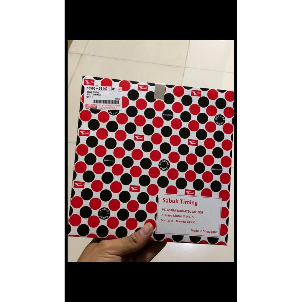 GRATIS ONGKIR TEMING BELT TIMING BELT ASLI XENIA 1.0 