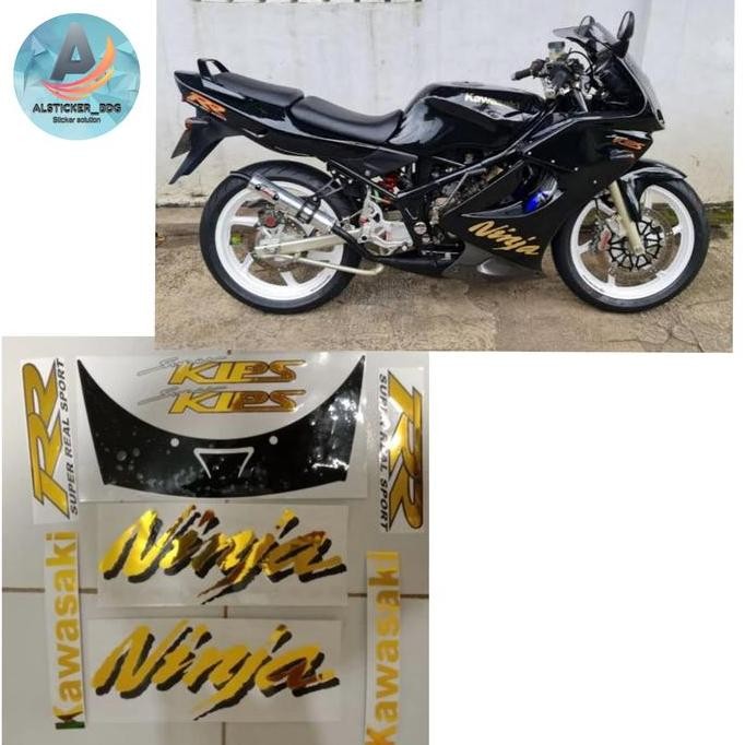 STRIPING STIKER CUTTING NINJA RR OLD GOLD CUSTOM