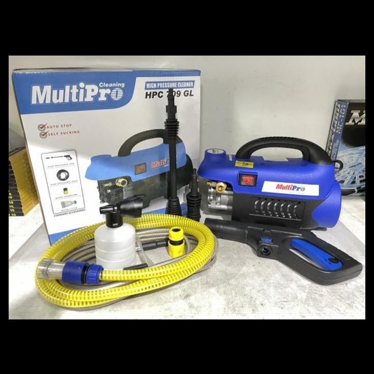 TERBARU JET CLEANER MULTIPRO HPC 709 / MESIN CUCI AC HPC709GL MULTIPRO STEAM 
