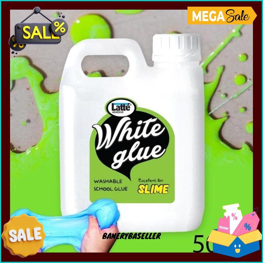 

Lem Putih 500 Ml Latte White Glue Slime Gratis Ongkir