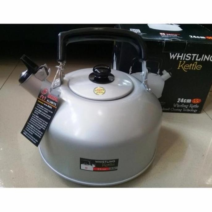 Teko Bunyi Siul Alumunium 24CM MASPION JAWA 24 CM / Whistling Kettle