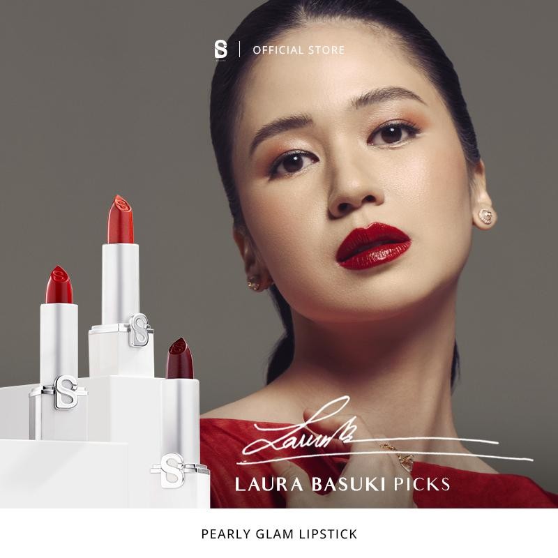 Buttonscarves Beauty - Shiny Pearly Glam Lipstick New Best Quality 100% Original