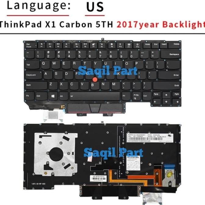 Keyboard ThinkPad x1 Carbon Gen5 Gen6 5th Gen 5 6 2017 2018