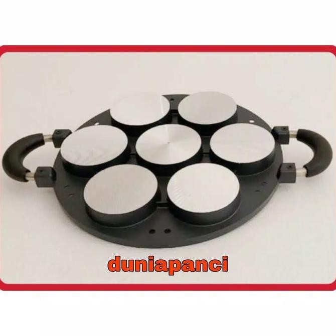 MOEGEN CETAKAN KUE MARTABAK MINI LUMPUR SURGA TEFLON ANTI LENGKET 7