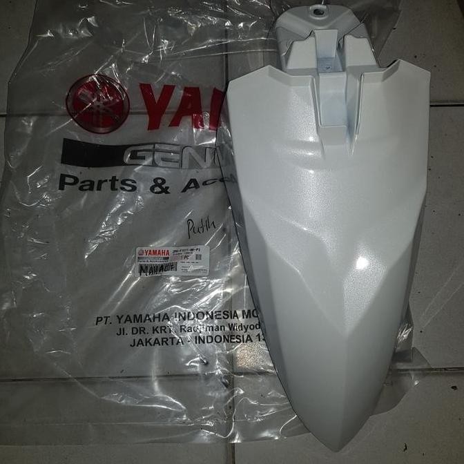 spakbor depan mio m3 putih ori ygp