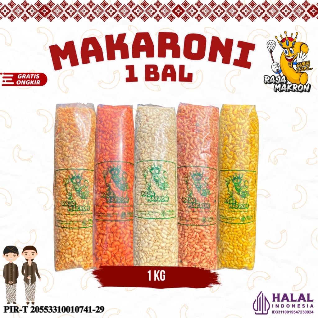 

LM MAKARONI KRESS BANTAT 5 VARIAN RASA 1KG