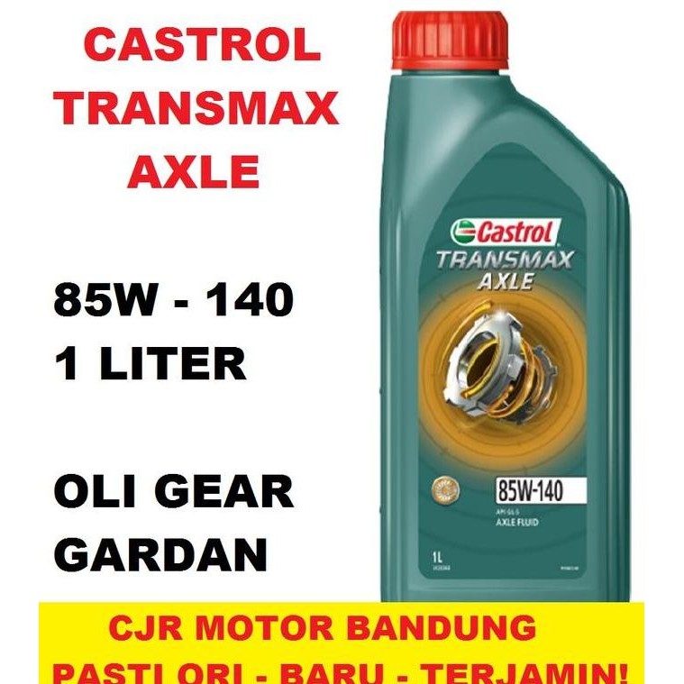 baru Oli Gear Gardan Mobil Castrol Transmax Axle GL5 85W 140 1 Liter