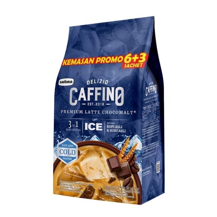 

Caffino Barista Coconut Sugar Gusset - Bubuk Kopi Instan 9 Sachet X 25
