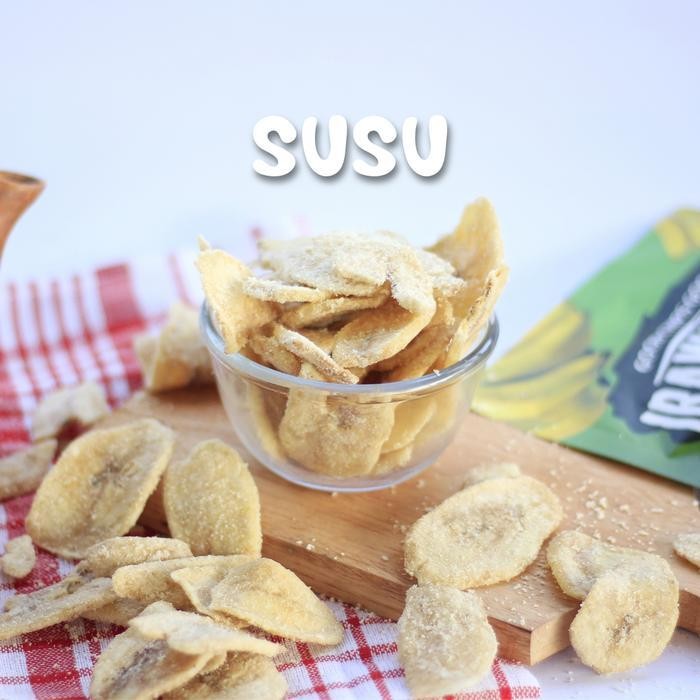 

Nv Keripik Pisang Kepok Irawanchips 100 Gr