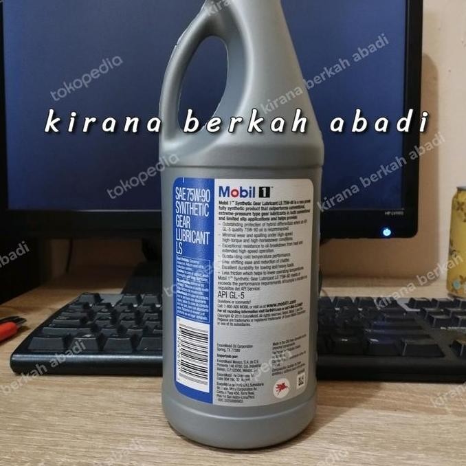 baru OLI GARDAN 75W90 MOBIL1 LIMITED SLIP ( LSD ) kemasan 1LITER
