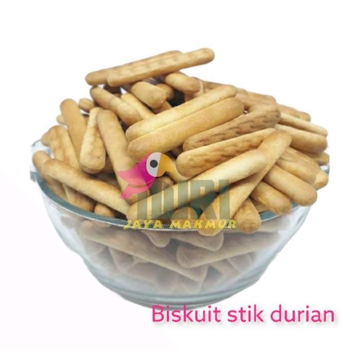 

Biskuit Stik Durian 1Kg Aroma Durian Camilan Cookies Food Snacks