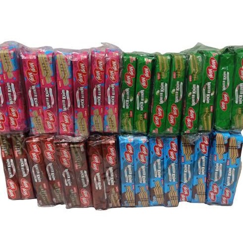 

Murah - Paket Sale Hemat 4 Empat Pack Snack Migi-Migi Wafer 40 Bks @10G Cookies Cemilan