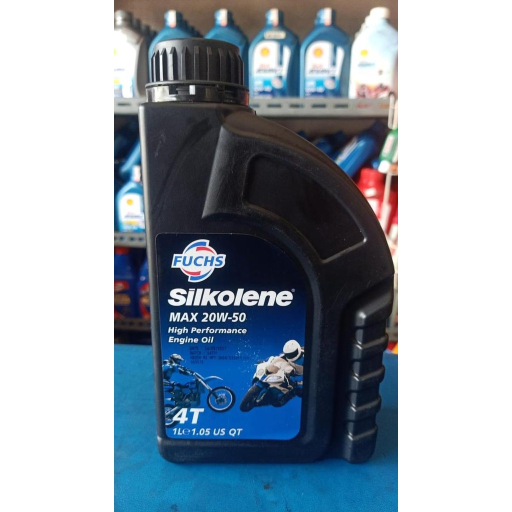 baru FUCHS SILKOLENE MAX 20w50 1 LITER