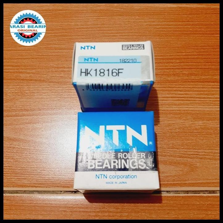 TERBARU ASLI JEPANG NEEDLE BEARING HK 1816 F HK1816 NTN 