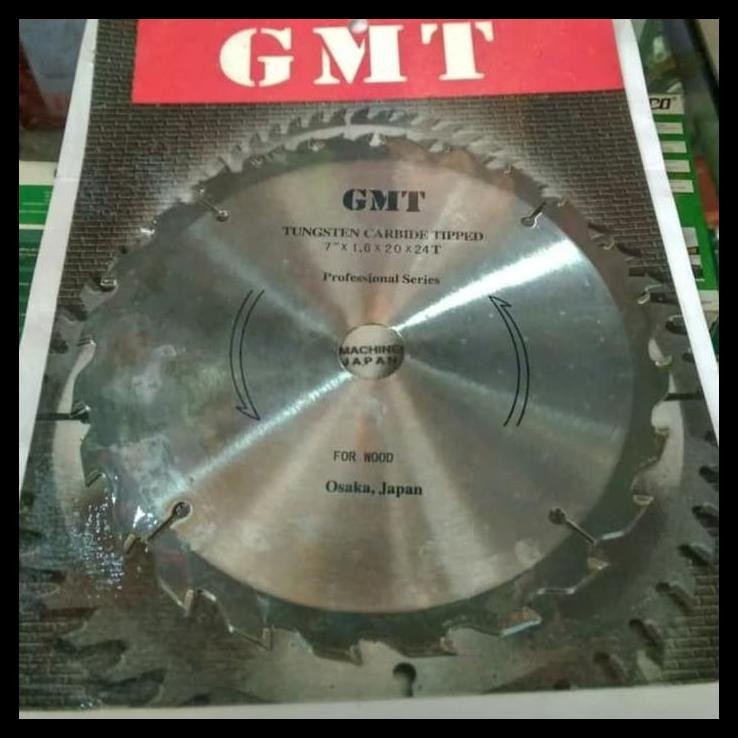 GRATIS ONGKIR CIRCULAR SAW BLADE GMT 7 X 24 / MATA CIRCULAR SAW GMT 7X24 