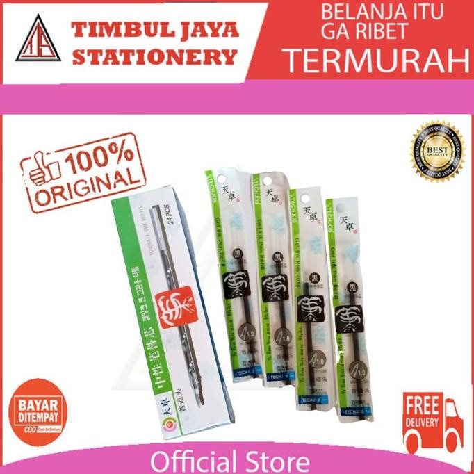 

Tizo Isi 24 pcs Isi pen gel 1.0 mm TG308A Refill pulpen sign pen TG340 murah