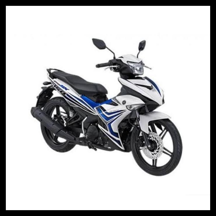 HOT DEAL (ORI) STRIPING YAMAHA MX KING 150 2015 2016 PUTIH LIS BIRU !!!!