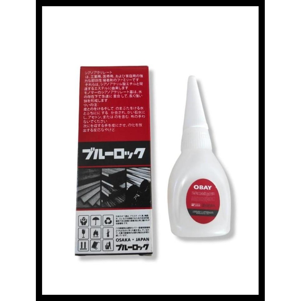 

TERMURAH LEM SUPER BONDER INSTANT GLUE OBAY JEPANG !