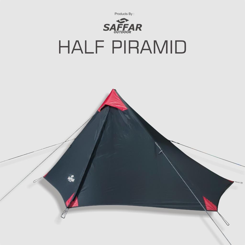 Tenda Camping Tarptent Half Piramid Saffaroutdoor Tenda Ultralight Tarptent Terlaris Best Quality 10