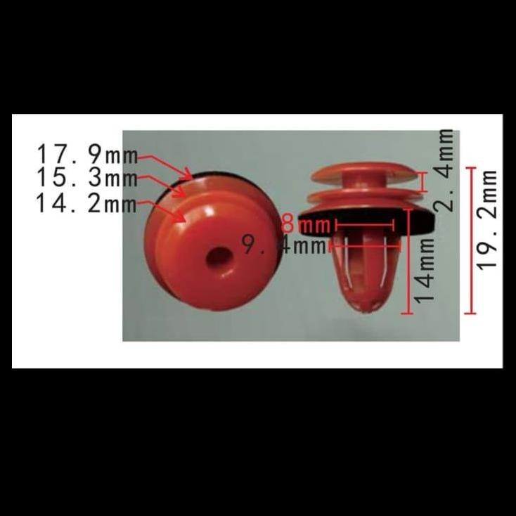 DISKON KLIP KANCING DOOR TRIM MOBIL BMW F10 07146962771 - SFFT 