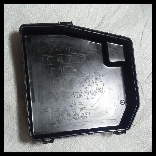BEST DEAL COVER TUTUP BOX SEKRING FUSE BOX TOYOTA YARIS VIOS GEN2  82662-52390 