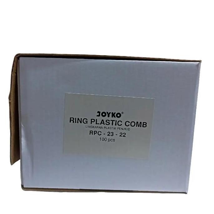 

BEBAS ONGKIR - Joyko RPC-23-22 Ring Plastik Comb Uk.22mm / Lingkaran Plastik Jilid F4 / Spiral Jilid Round Folio