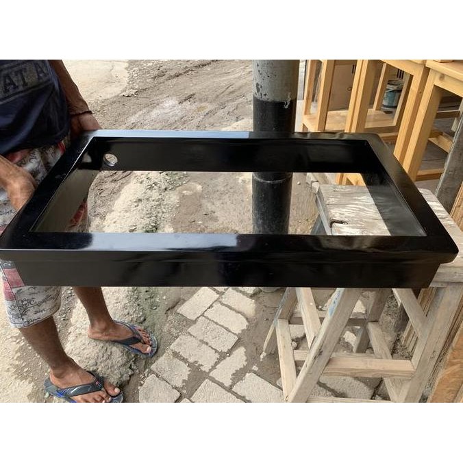 Meja Kompor Tanam Tanpa Kaki