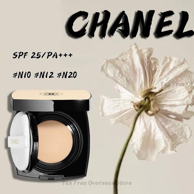 Ch/an/eI Les Beiges Cushion Healthy Glow Gel Ch/an/eI  Touch Foundation SPF 25 PA++ N10/N12/N20 5g/1