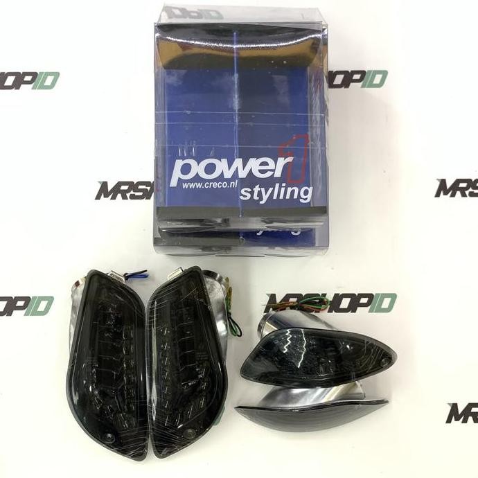 Lampu Sein Led Smoke Power1 For Vespa S LX LXV