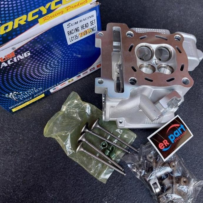 Blok head MX king Vixion new mx 27 24 sum racing