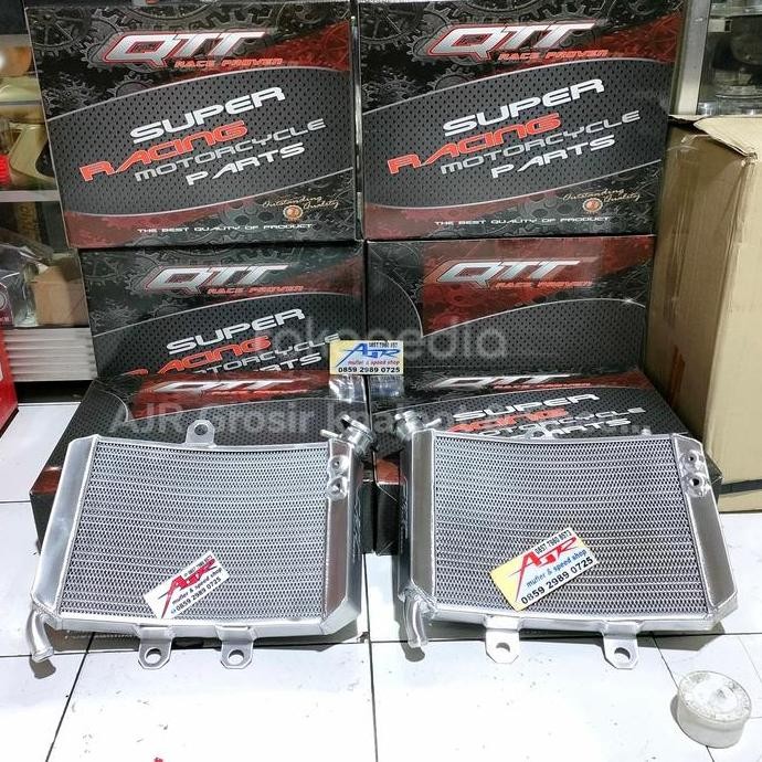 BEBAS ONGKIR - Radiator Almu QTT Curve new Big Gambot melengkung Lebar Ninja RR R SS