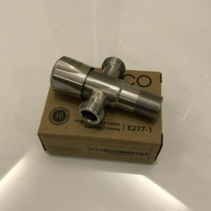 Tee Konektor / T Sambung Jet Shower / Stopkran/ Stop Kran Cabang