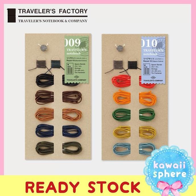 

TERMURAH - Travelers Notebook Repair Kit |009 Standard/010 Spare| TN Rubber Band