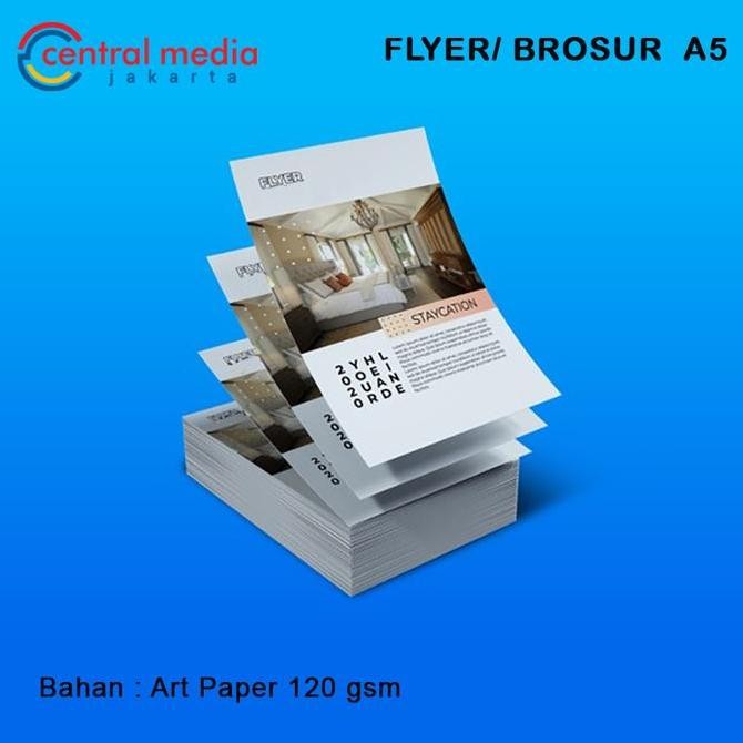 

Cetak Brosur A5 Flyer 1 Rim 500 Lembar
