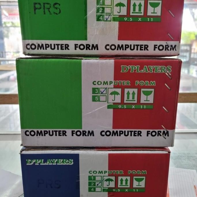 

BEBAS ONGKIR - Continuous Form Kertas Komputer NCR D'PLAYERS 9.5 x 11 5 Ply : 2 / PRS