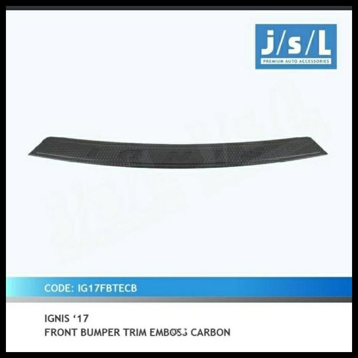 TERMURAH SUZUKI IGNIS LIST BUMPER/FRONT BUMPER TRIM EMBOS CARBON 