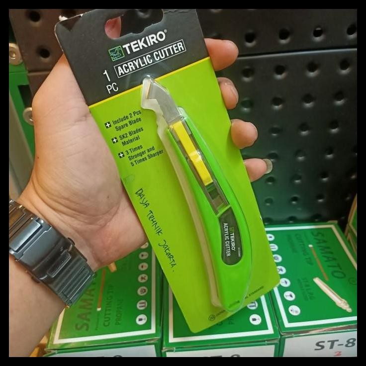 

TERMURAH TEKIRO CUTER AKRILIK CUTTER ACRYLIC TEKIRO PISAU AKRILIK TEKIRO ORI AKRILIK TEKIRO !!