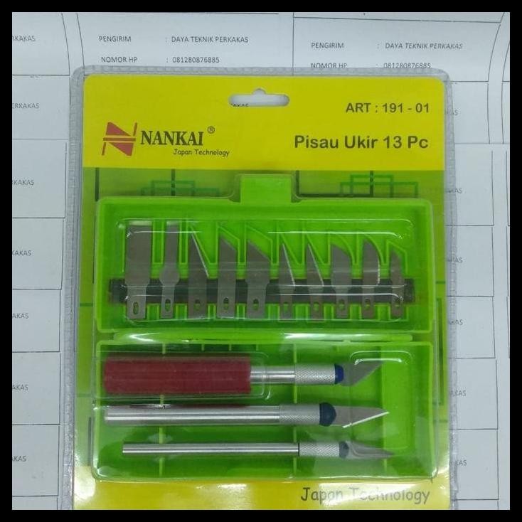 

BEST DEAL PISAU UKIR SET NANKAI 13PC - PISAU BENTUK - PISAU UKIR SET NANKAI !!!!!