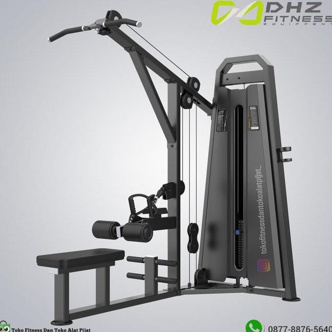 TERMURAH - DHZ FITNESS DUAL SERIES E3085 LAT PULL MASHINE