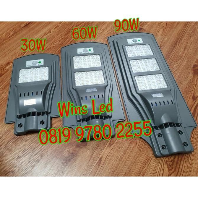 LAMPU JALAN TENAGA SURYA 60W KUNING PUTIH 60WATT PJU SOLAR 60 WATT murah