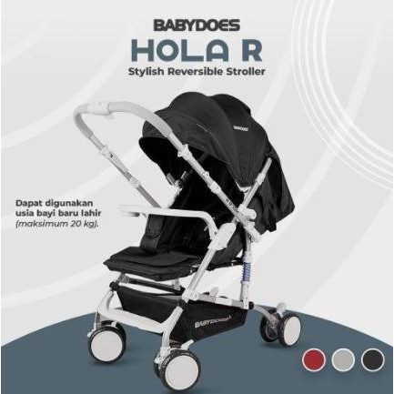 Stroller Babydoes Hola R Reversible Handle / Stroller Hadap Ibu