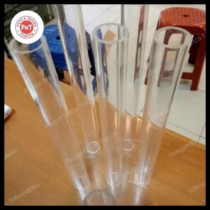 

TERBARU PIPA AKRILIK BENING TEBAL 3MM X OD 20MM X ID 14MM X 200CM !!!!!!
