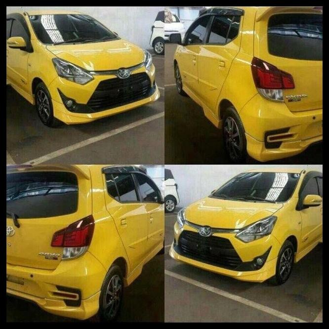 TERBARU AGYA AYLA 2018 GARNISH LAMPU DEPAN BELAKANG CHROME JSL 