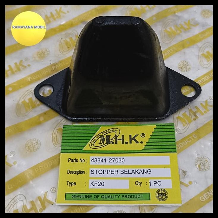 DISKON STOPPER REAR KARET STOPER BUMPER BELAKANG MOBIL KIJANG 3K KF20 