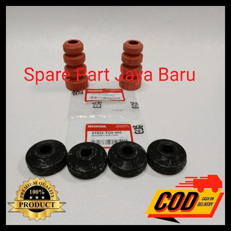 DISKON KARET STOPER SHOCK BELAKANG+KARET SUPPORT BELAKANG MOBIL HRV BRV 6PC 