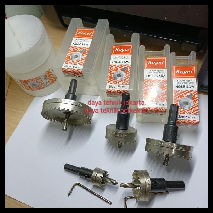 BEST DEAL KUGEL HOLE SAW HSS 44 MM - MATA BOR BESI KUGEL - KUGEL HSS ORIGINAL 